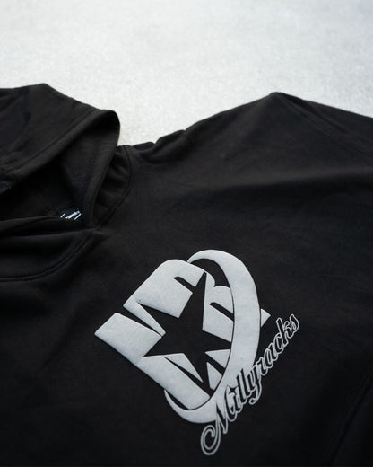 Solid Black Hoodie